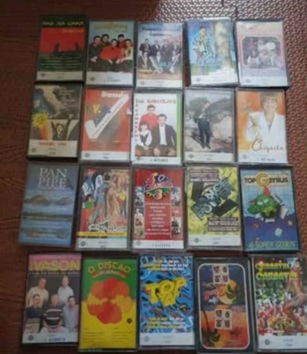 Conjunto de 70  cassetes novas
Musica Popular nacional 

Quim barreiro