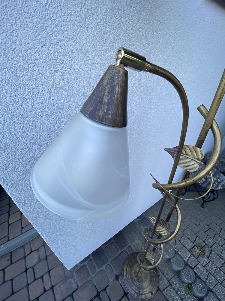 Lampa stojąca metal nowa