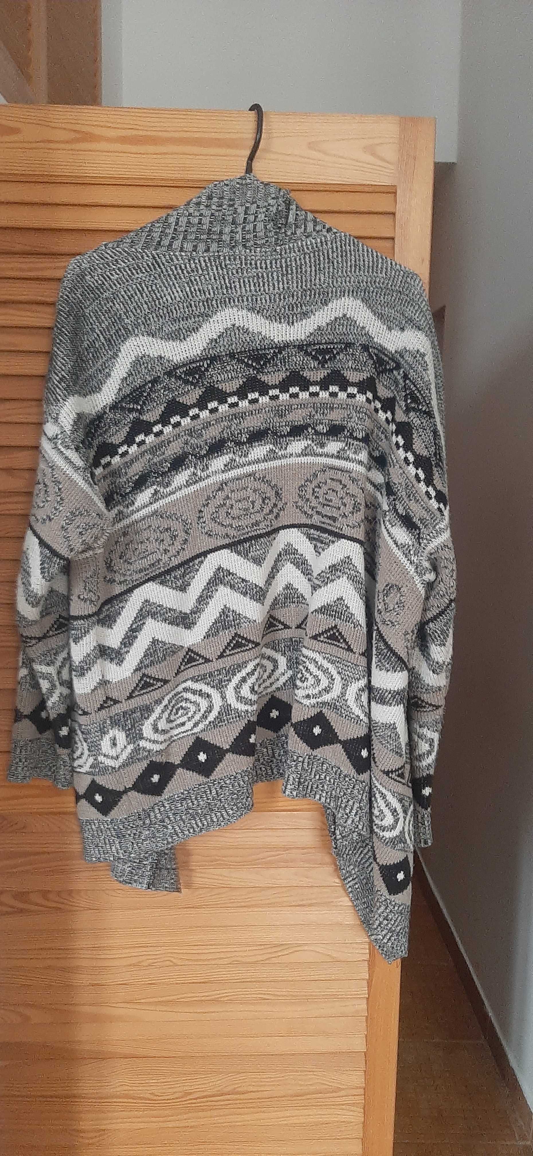 Długi sweter wzory 36