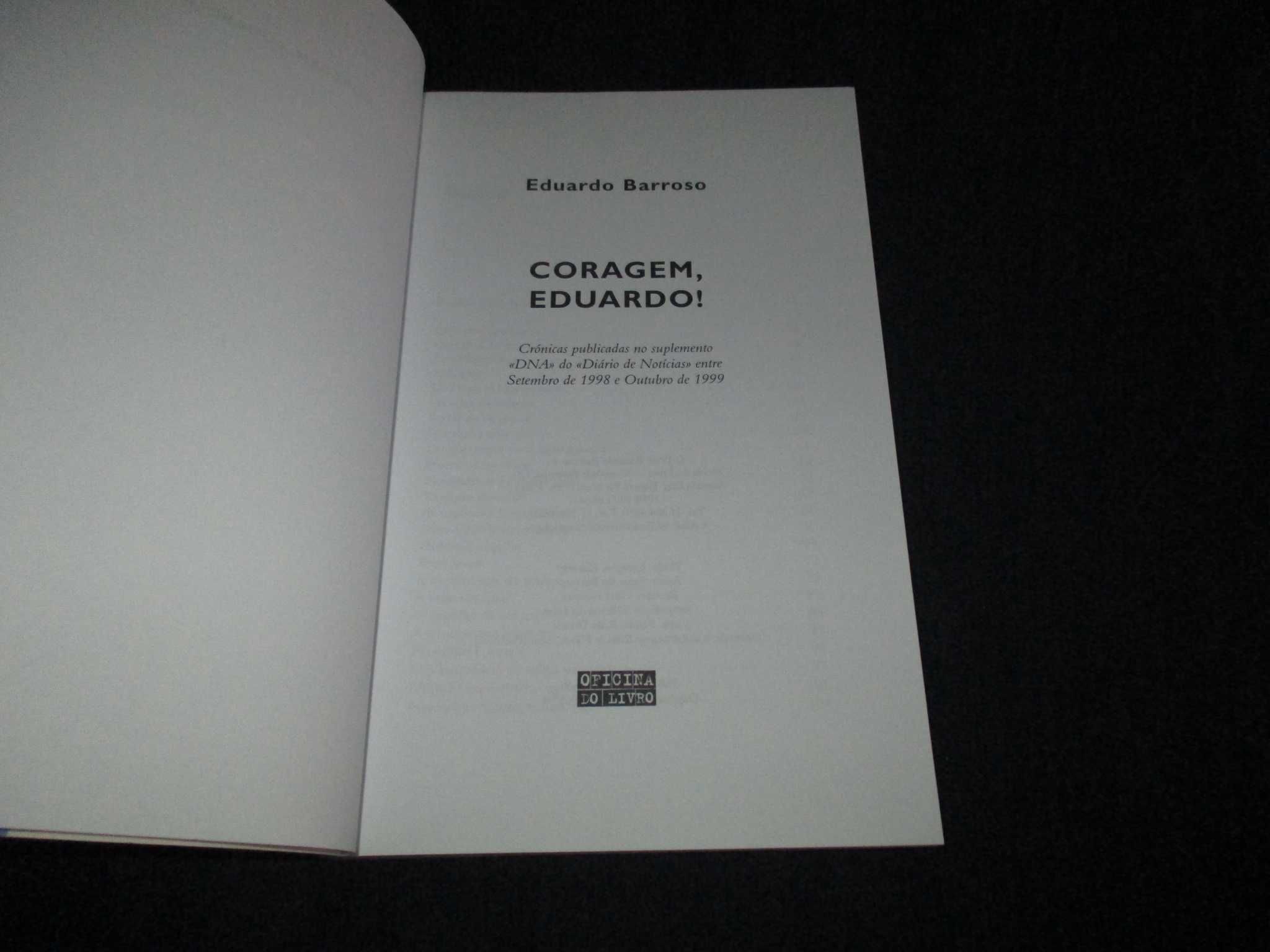 Livro Coragem Eduardo Barroso