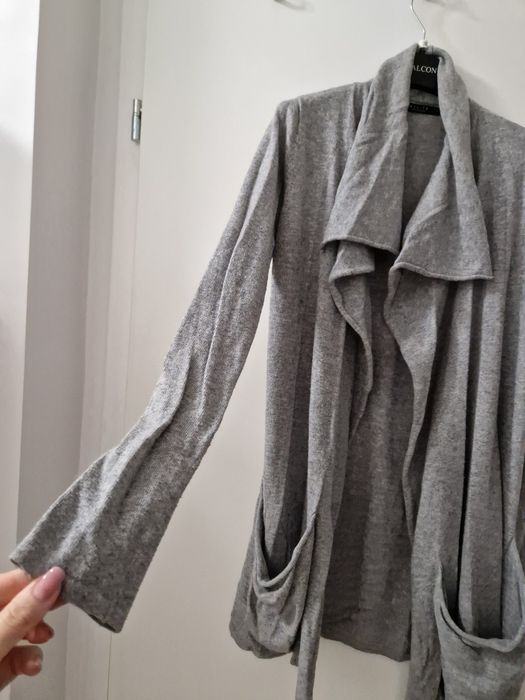 Szary sweter Mohito, Kardigan, narzutka, nietoperz