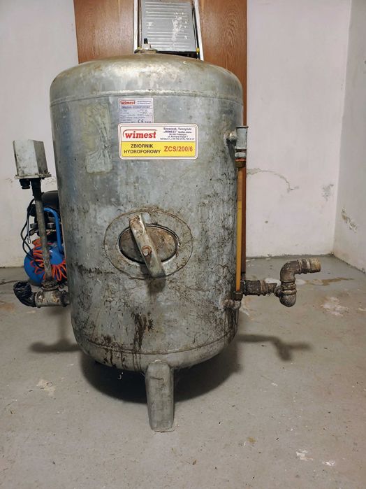 Zbiornik hydroforowy Wimest ZCS/200/6 – sprawny