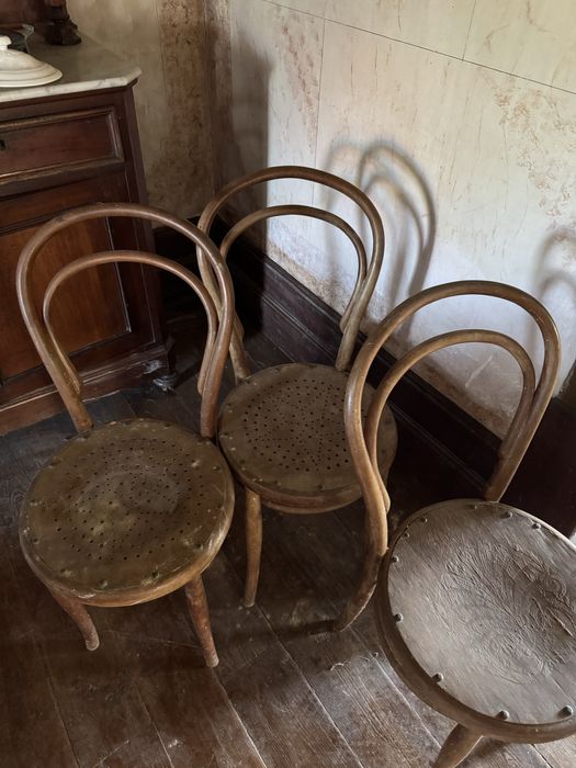 10 cadeiras antigas para restauro