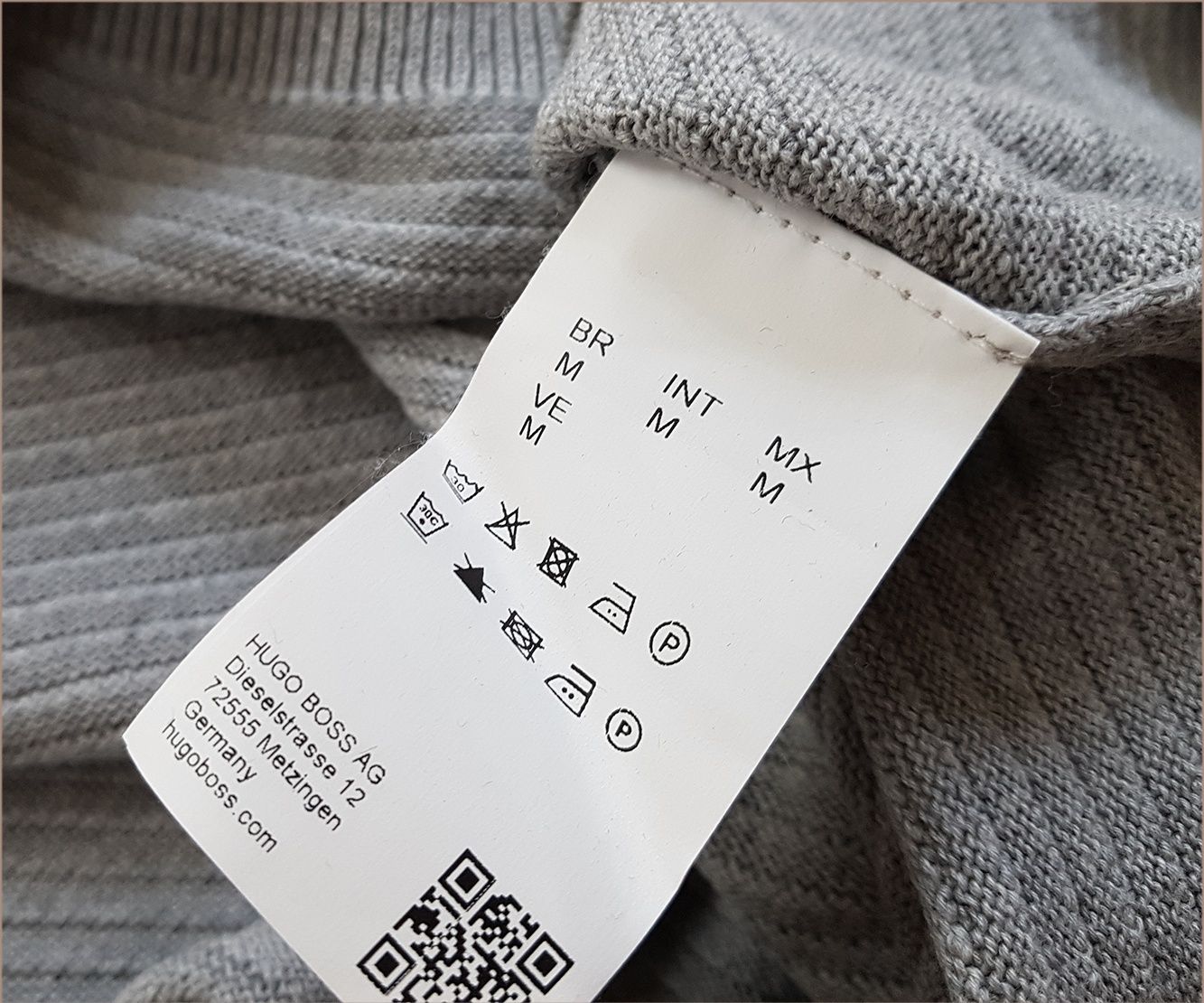 Оригинал Hugo Boss кофта regular fit M
