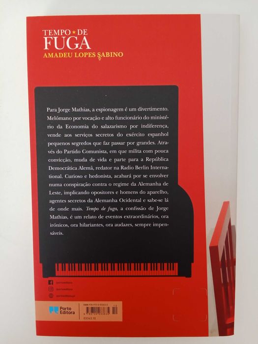 Tempo de fuga - Amadeu Lopes Sabino