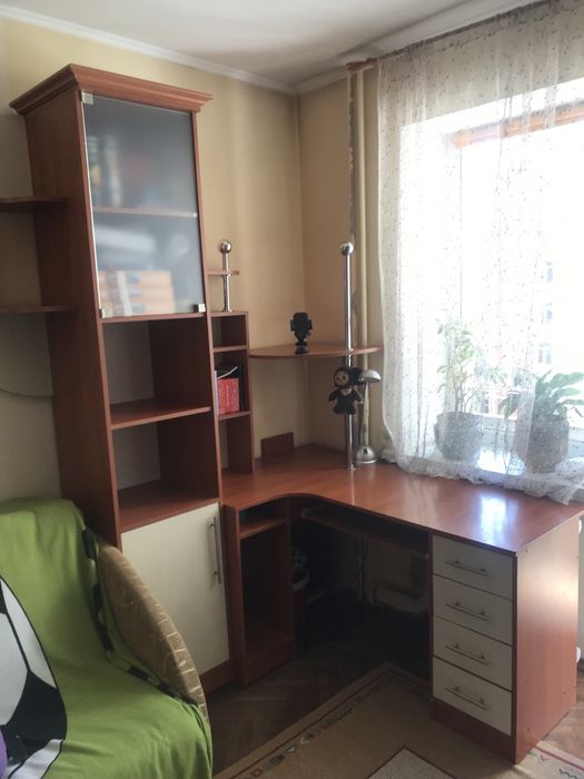 ПРОДАЖ ОКРЕМО Стінка у дитячу кімнату, стіл письмовий , шафа