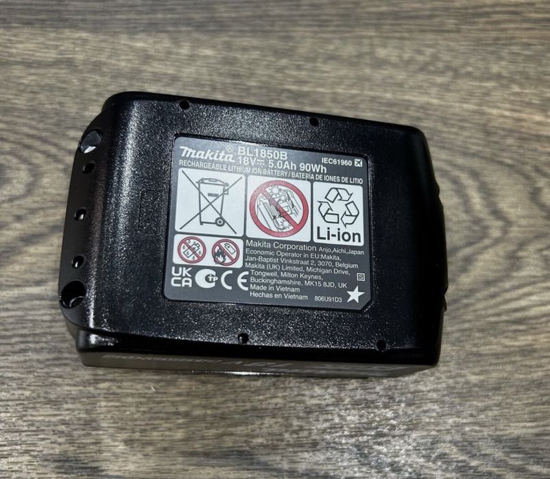 Акумулятор Makita BL1850 18V 5.0Ah  новий