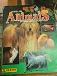 Caderneta completa de 180 cromos MEUS ANIMAIS PREFRIDOS PANINI Anos 80