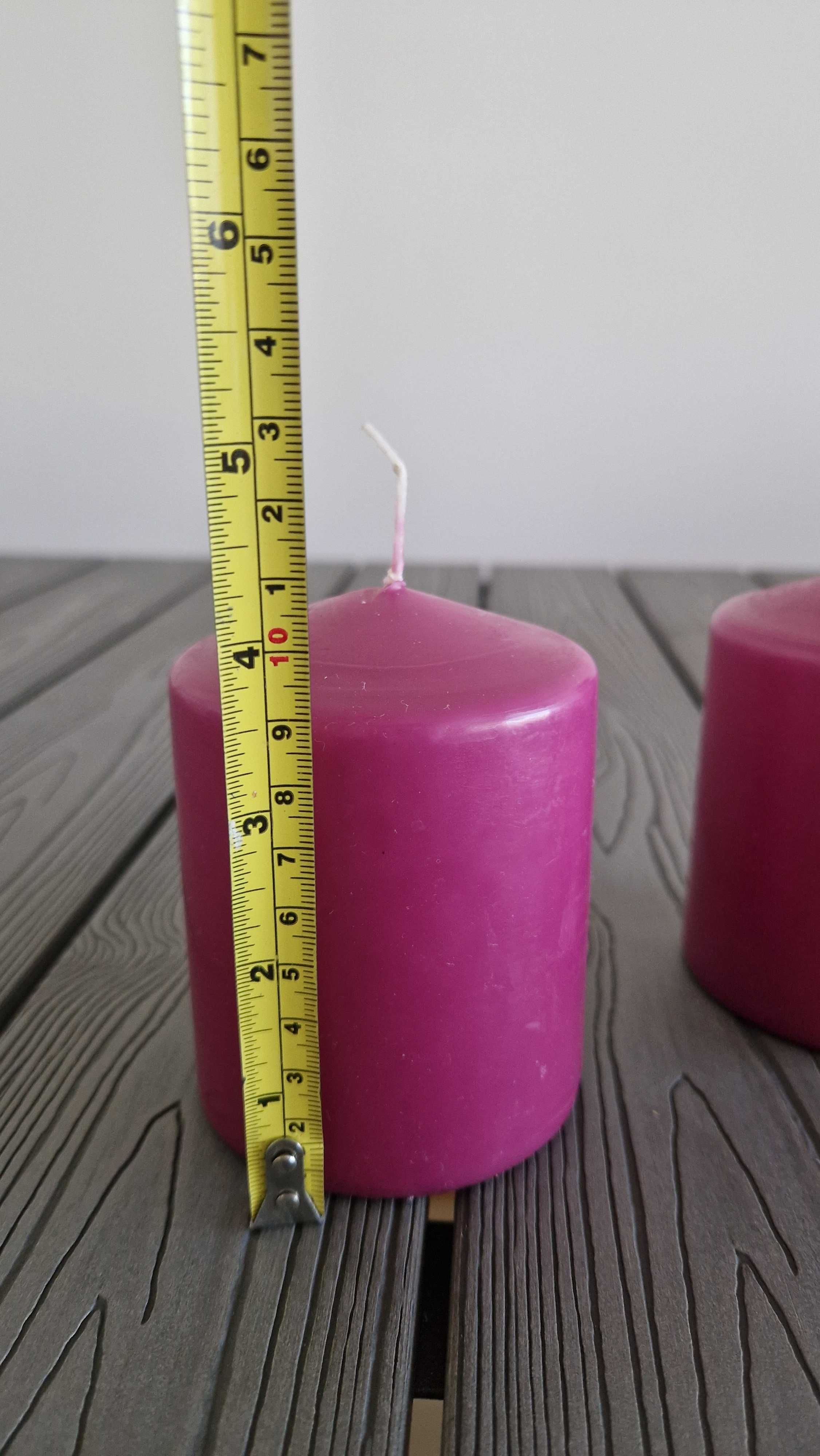 Conjunto 2 velas lilás