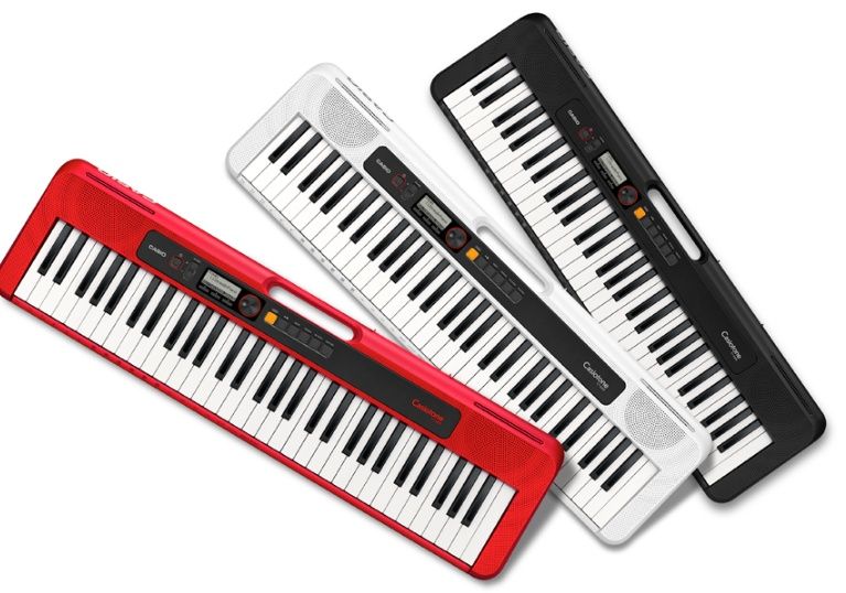 Casio ct s200  білий навчальний  синтезатор міні піаніно