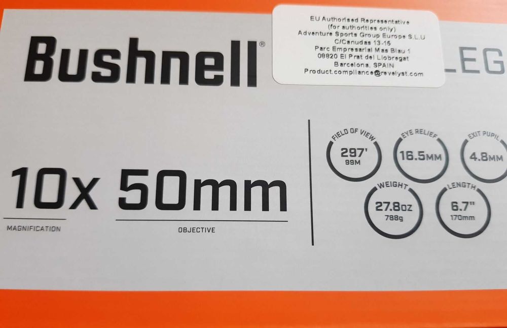 Lornetka Bushnell Legend 10x50 Roof BB1050W