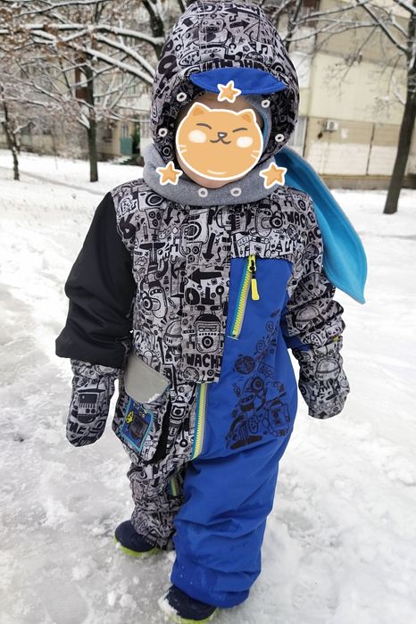 Комбінезон зимовий deux par deux 80