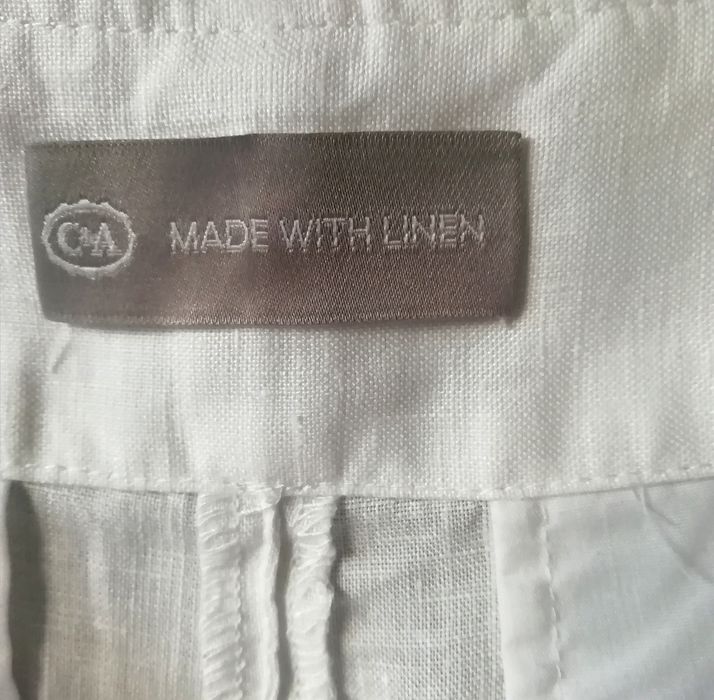 Брючки льняные 46-48р