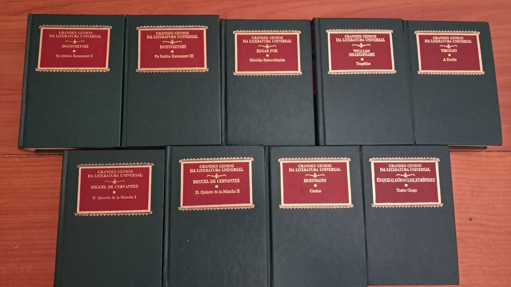 Grandes génios da literatura universal