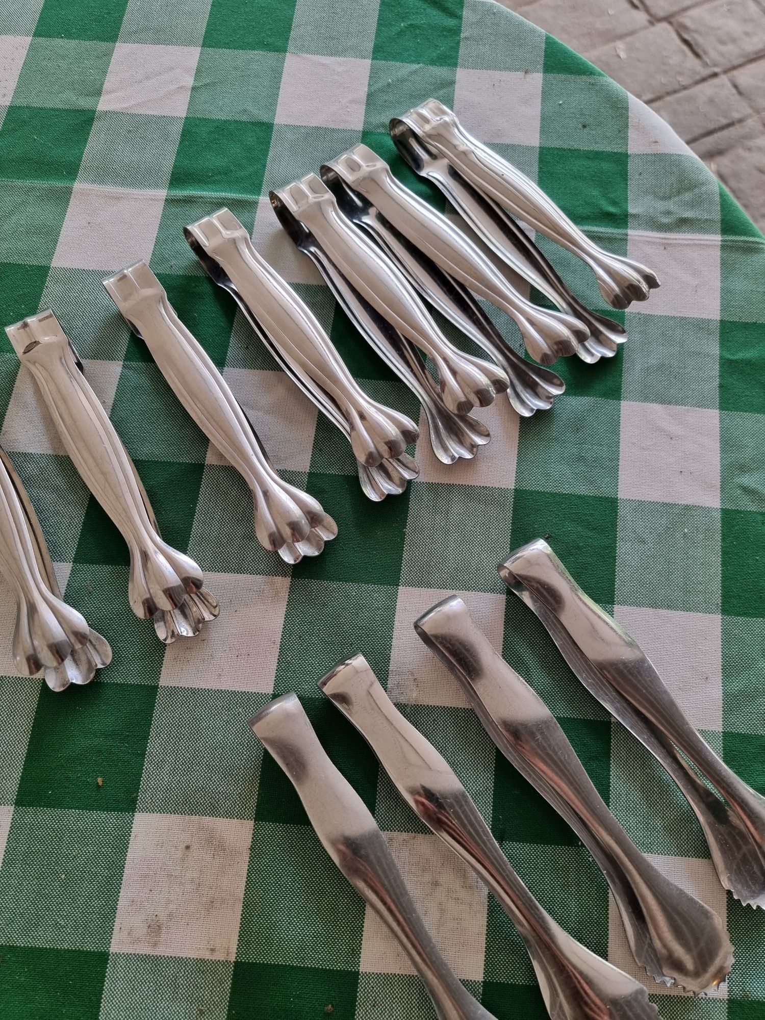 11 Pinças de gelo em inox