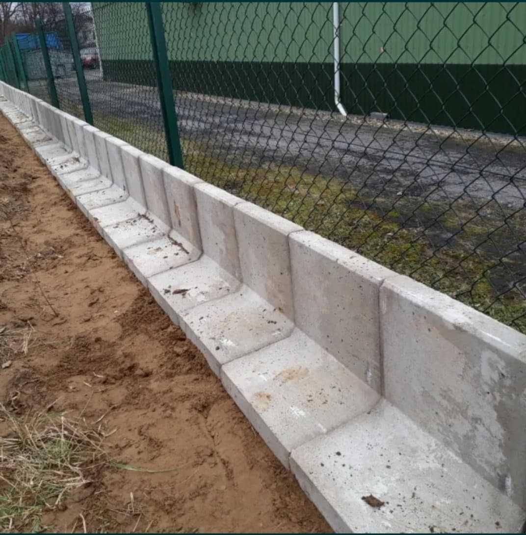 Mur oporowy "L" elka betonowa 50cm