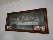 Duży Obraz ostatnia wieczerza 130x60