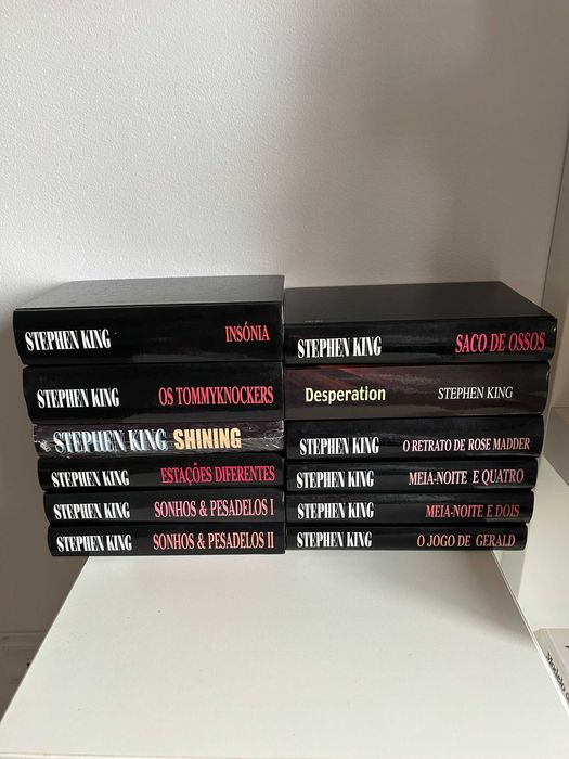 Livros Stephen King - Edição Círculo de Leitores