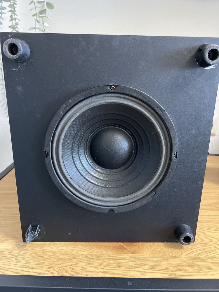 #1037 zestaw 5.1 heco subwoofer pasywny satelity głośniki kino domowe