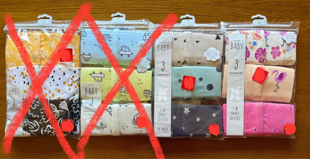 Body Pajace 74 cm Chłopiec dziewczynka, 6- 9 KILKA zdjęć GEORGE TU F&F