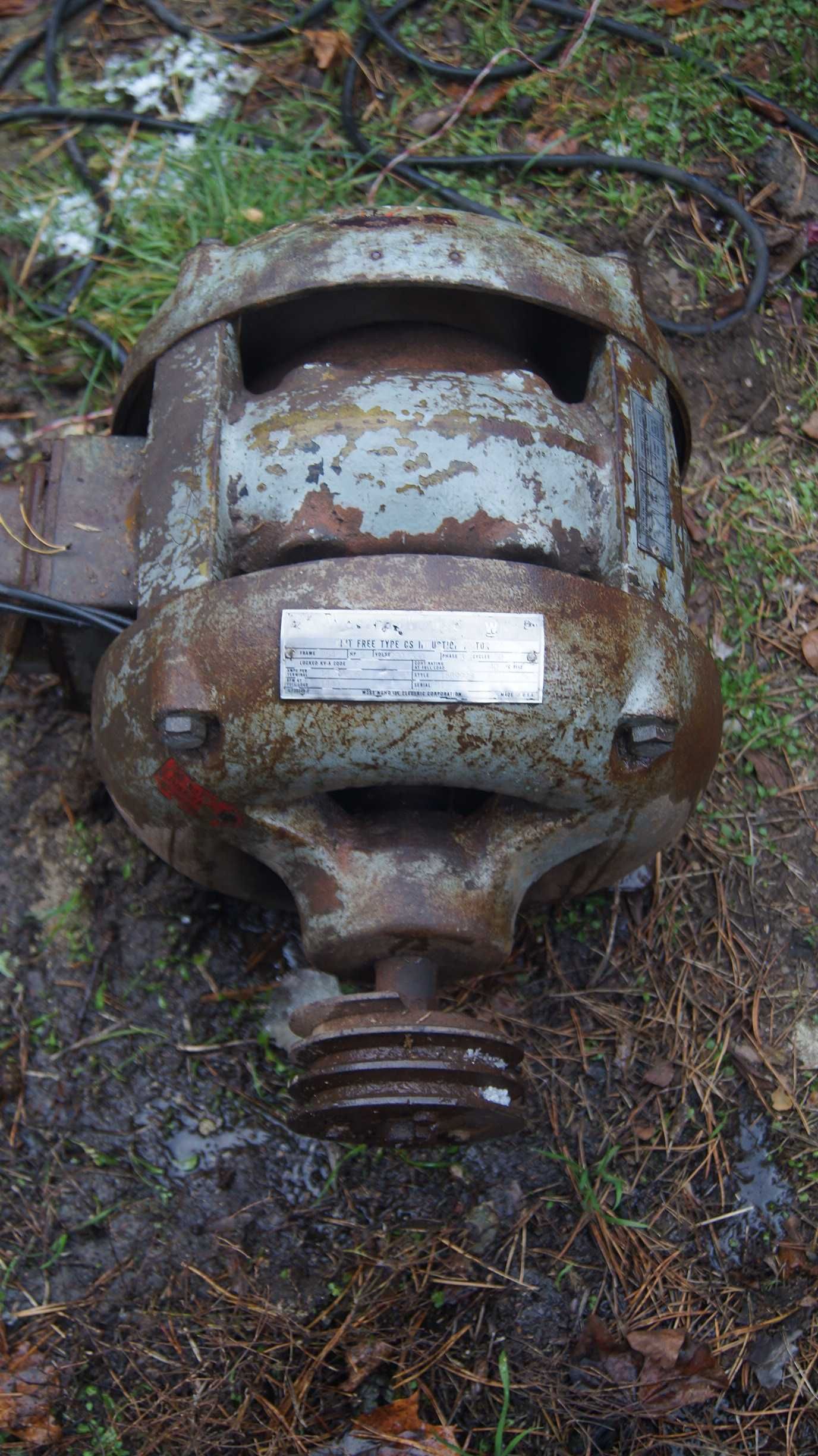 Silnik elektryczny Westinghouse USA 220/380 obr.1440 oryginał