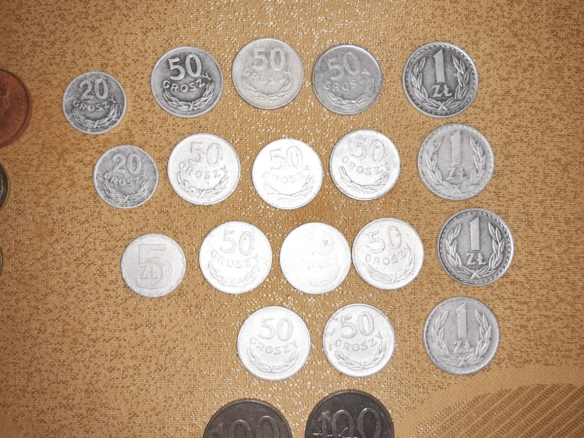 Kolekcja monet i banknotów