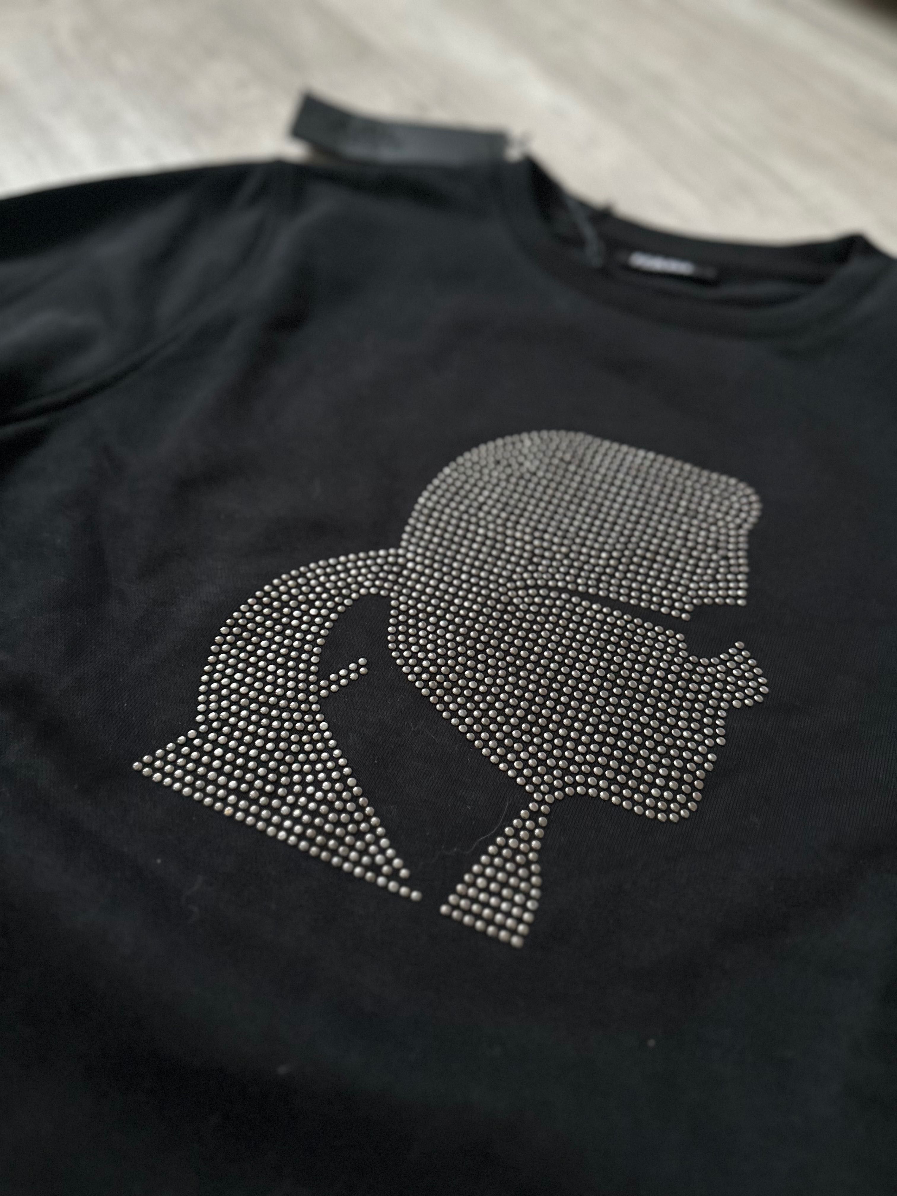 Czarna bluza Karl Lagerfeld rozmiar S unisex nowa z metką oryginalna