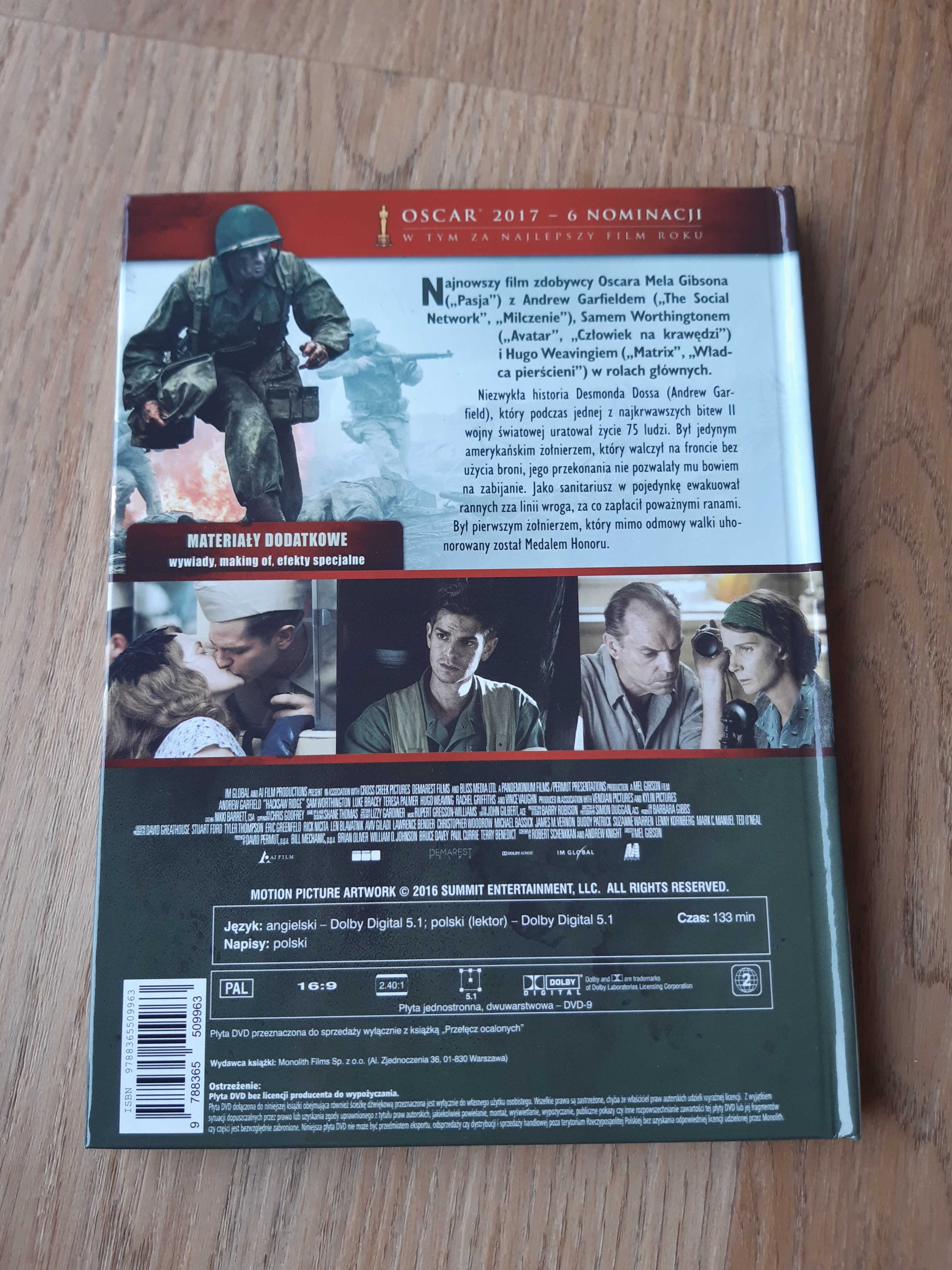 Przełęcz ocalonych - film DVD wydanie książkowe