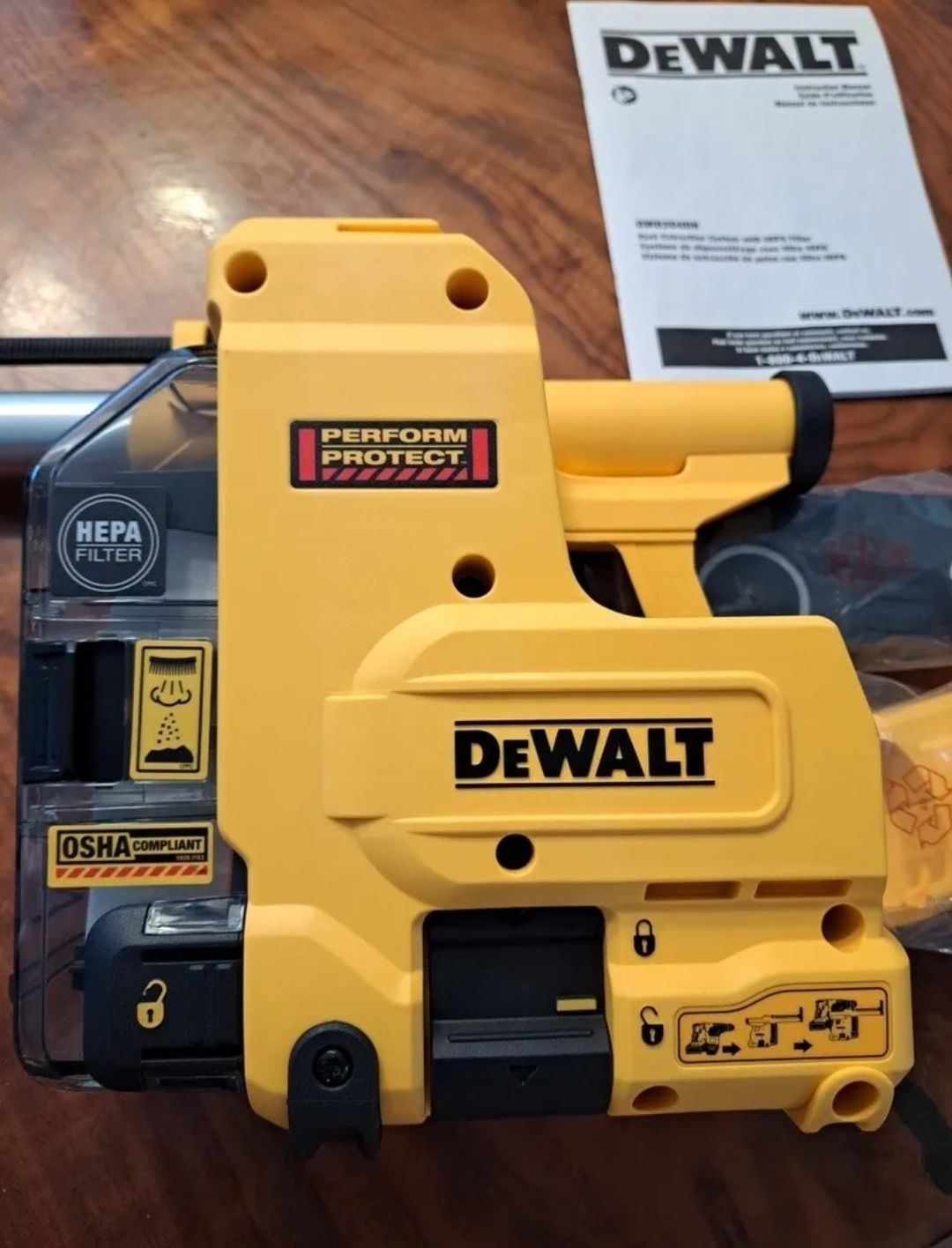 Пилосос для перфоратора DEWALT DWH304DH із США