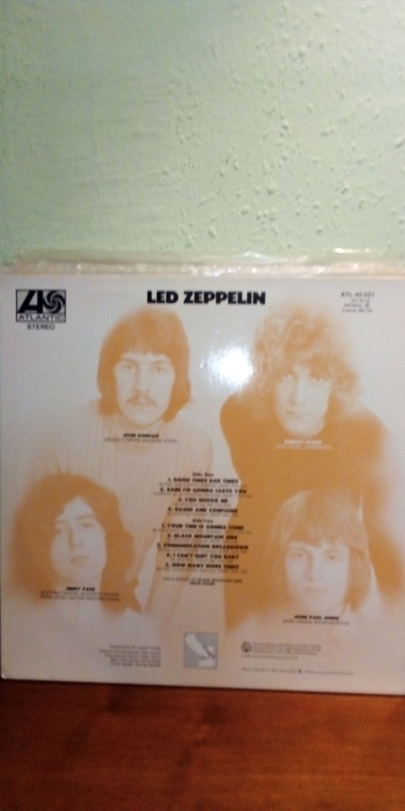 LP вініл Led Zeppelin I