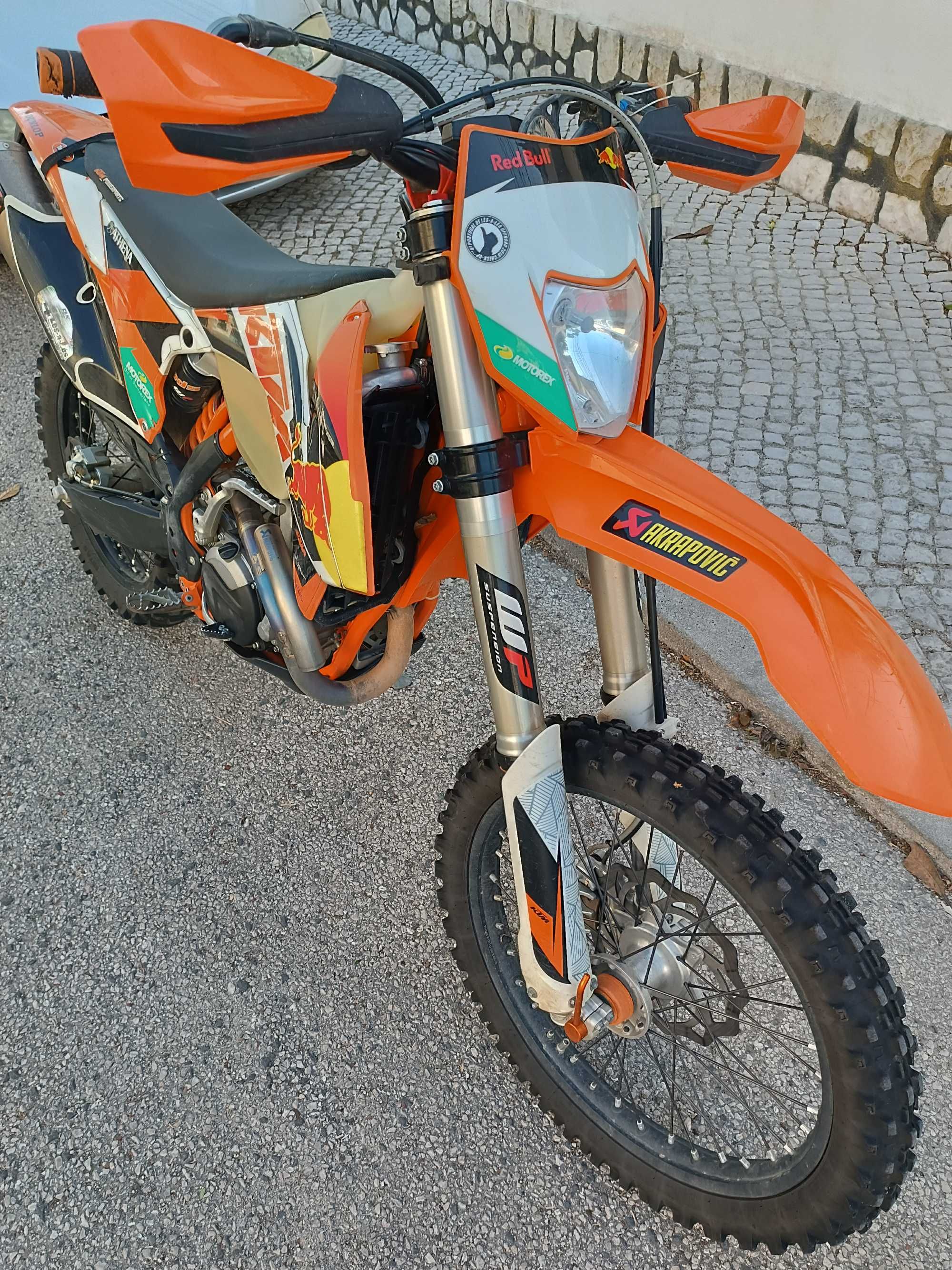 KTM 250 exc com Matrícula