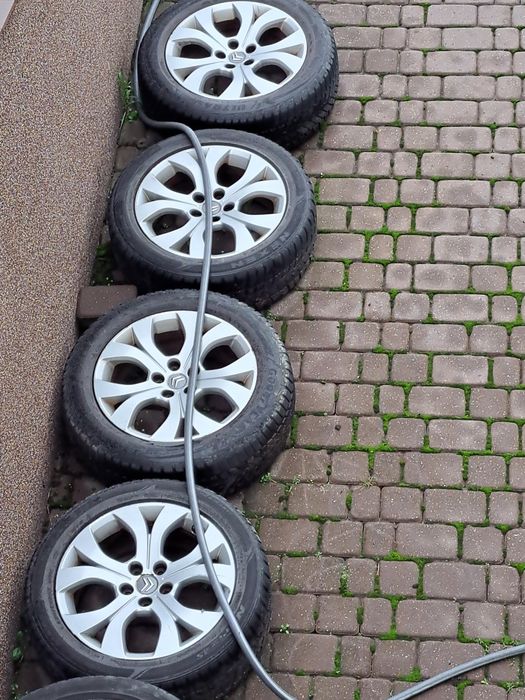 Felgi aluminiowe z oponami oryginalne citroen c5 5x108 17