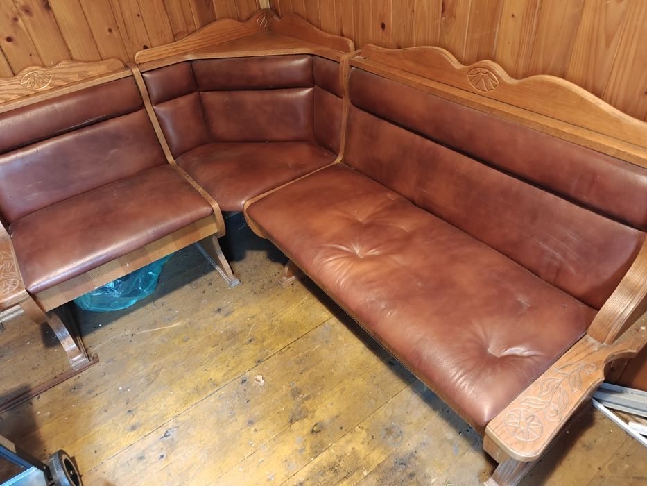 Rogówka kuchenna narożnik skóra