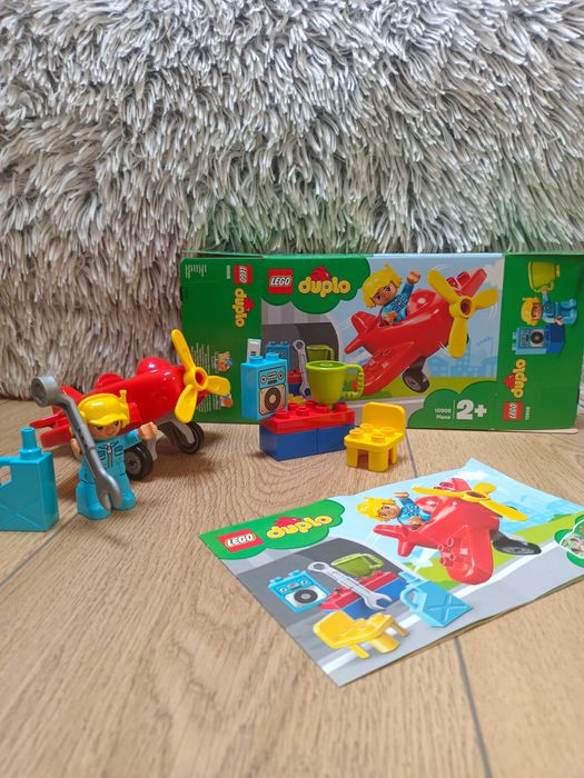 DUPLO MEGA zestaw klocków 6 pudełek z kartonikami