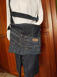 Torebka jeans:HAND MADE "