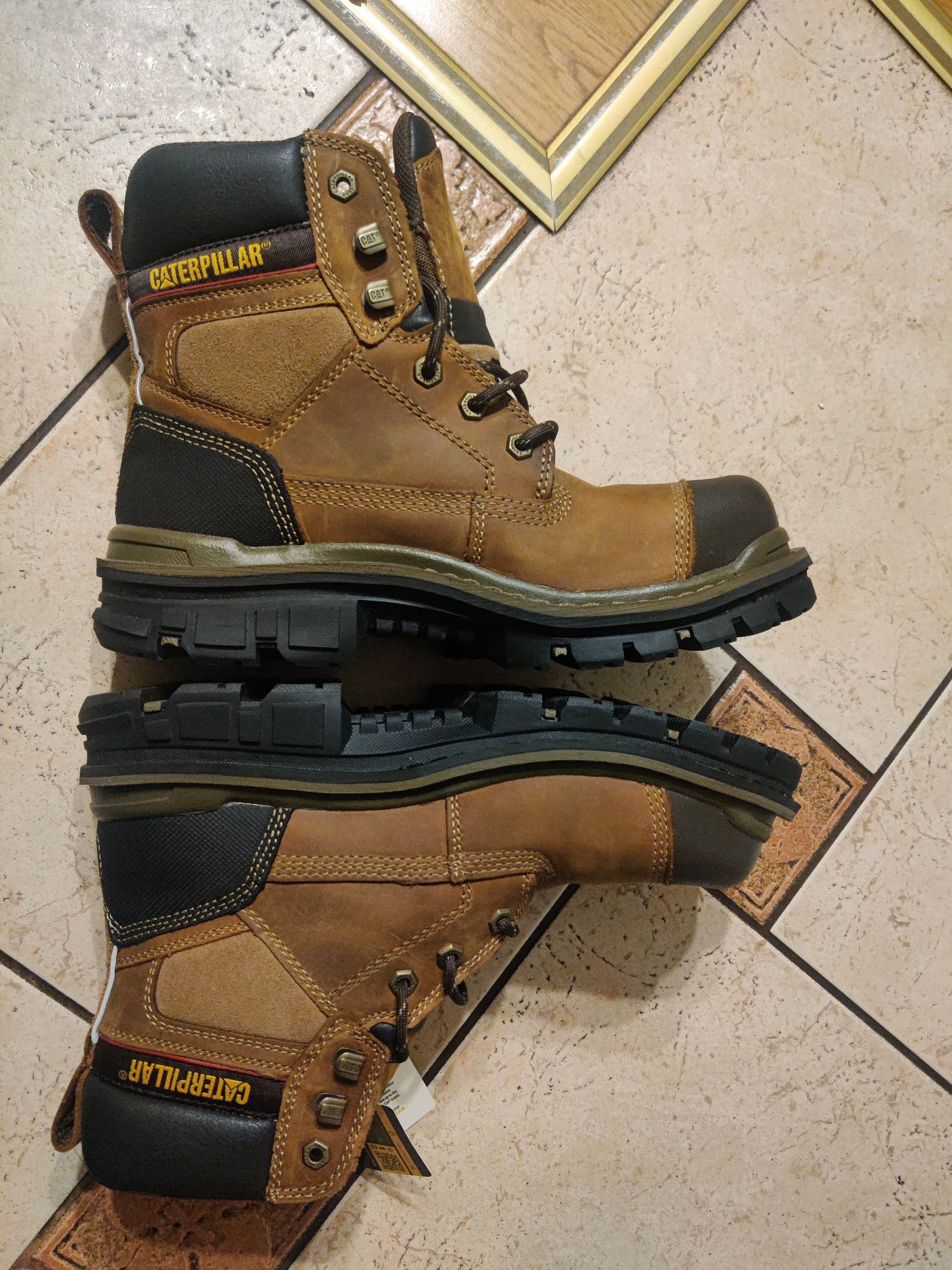 Buty BHP robocze nowe Cat Caterpillar Gravel 6" inch ST S3 HR