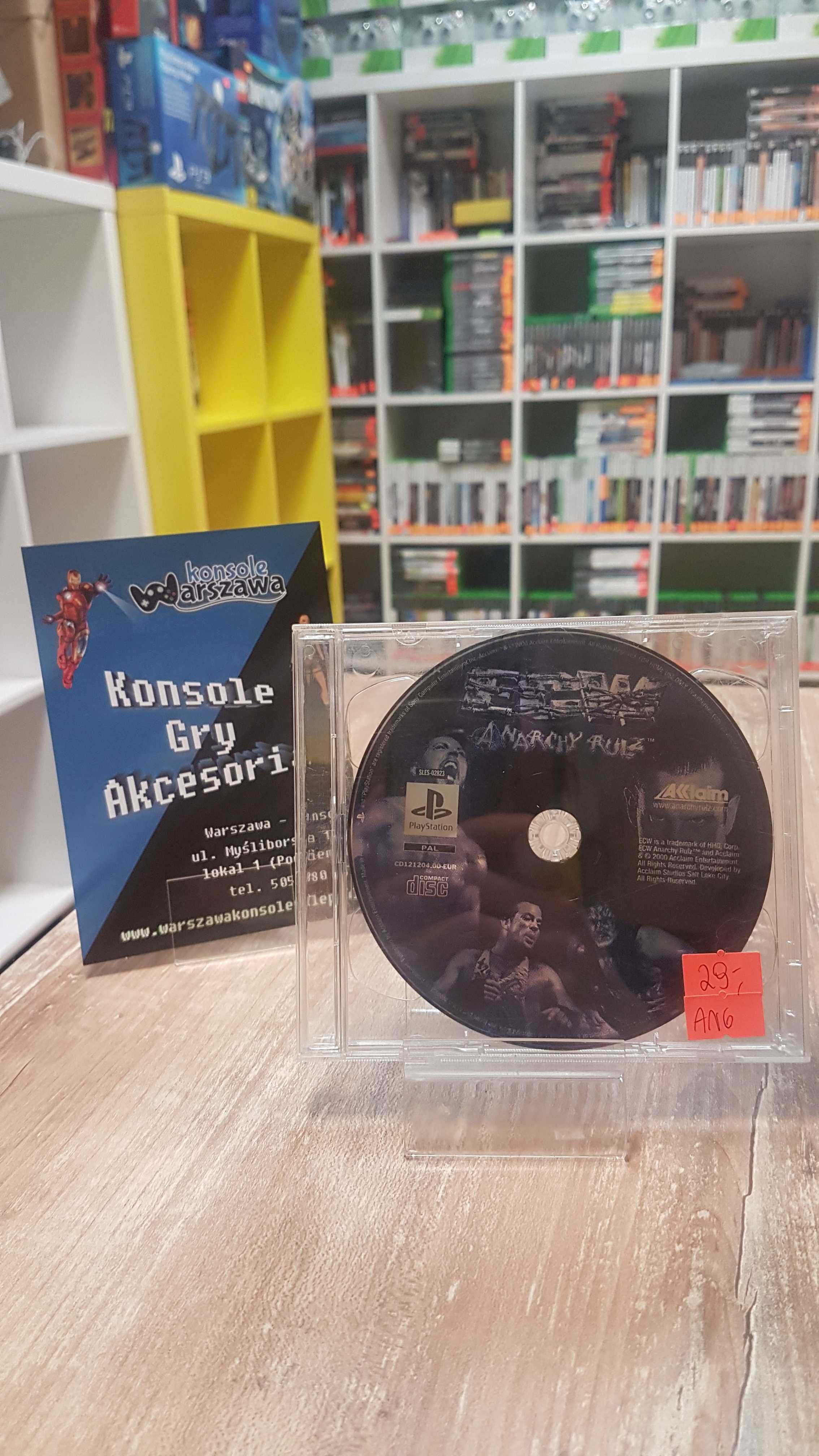 ECW Anarchy Rulz PS1  Sklep/Wysyłka/Wymiana