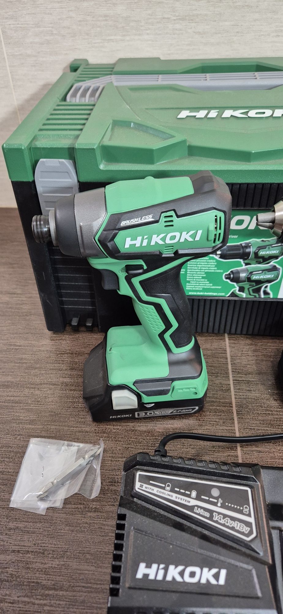 Hikoki KC 18DD wiertarko-wkrętarka i zakrętarka akumulatorowa
