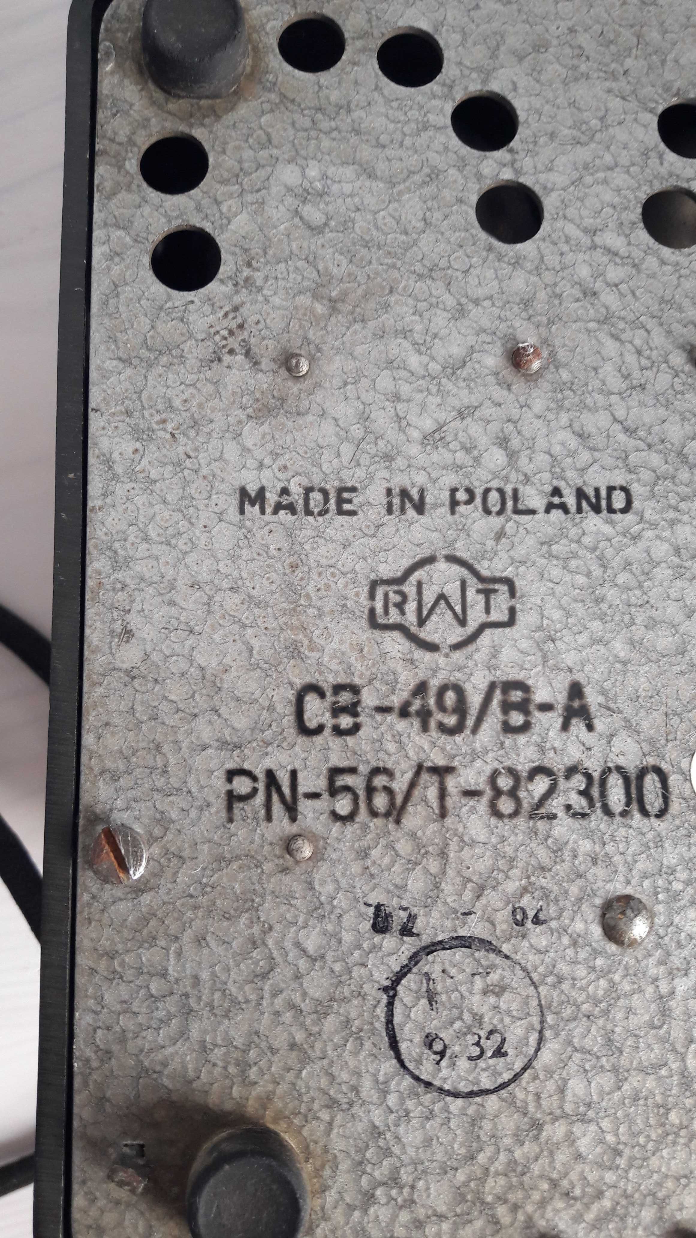 Stary Polski powojenny telefon RWT CB-49/B-A