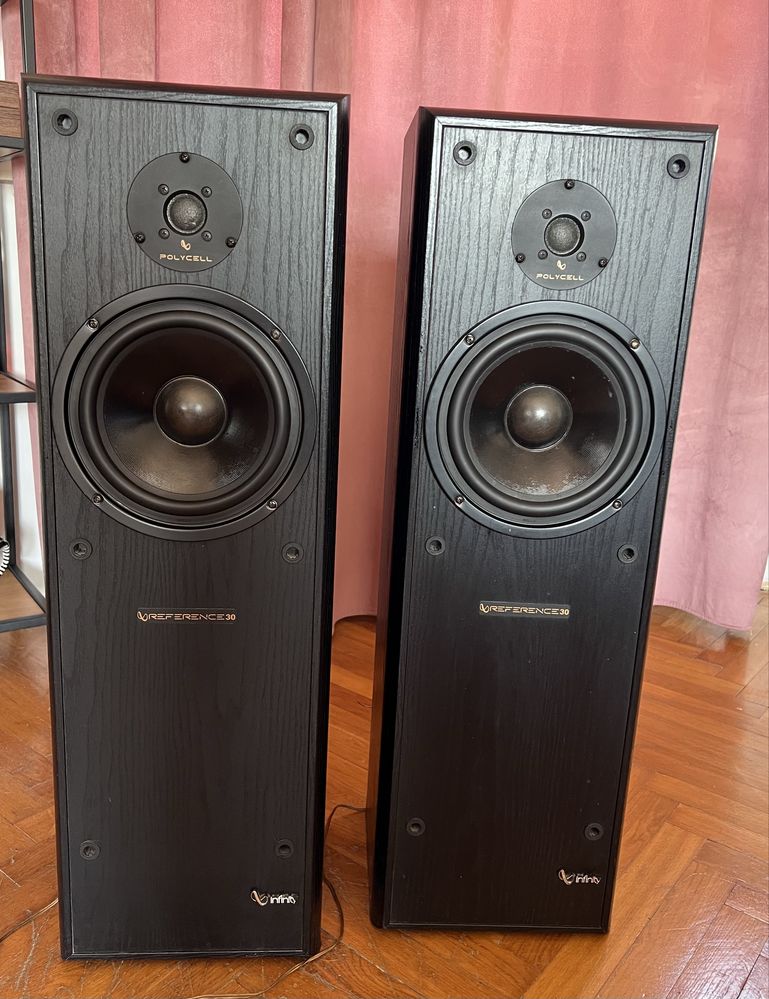 Zestaw Amplituner Technics z gramofonem Sanyo + głośniki
