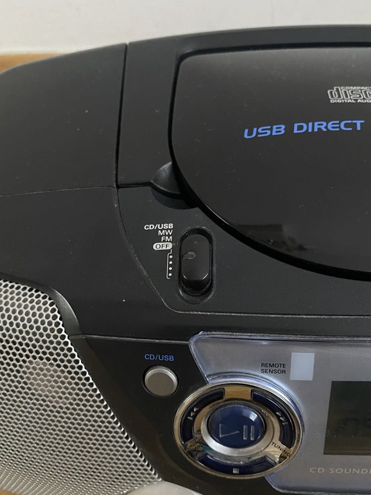 Radiodtwarzacz Philips radio FM/CD/USB/MP3 Pendrive Boombox