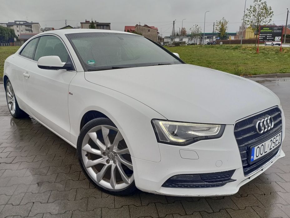 Audi A5 2.0TDI 177km S-Line,LED,Alu19", Bezwypadkowy, Z Niemiec