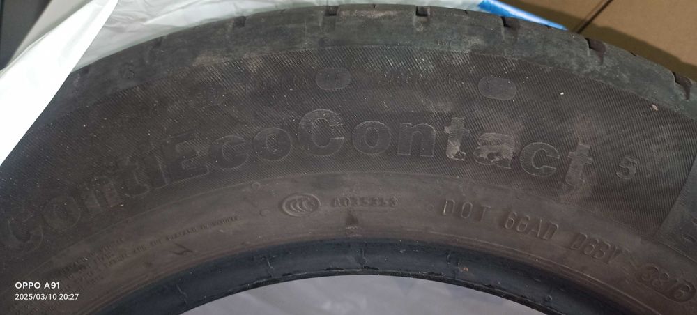 Opony letnie Continental 185 65 R15 88T ContiEcoContact 5 (3816)