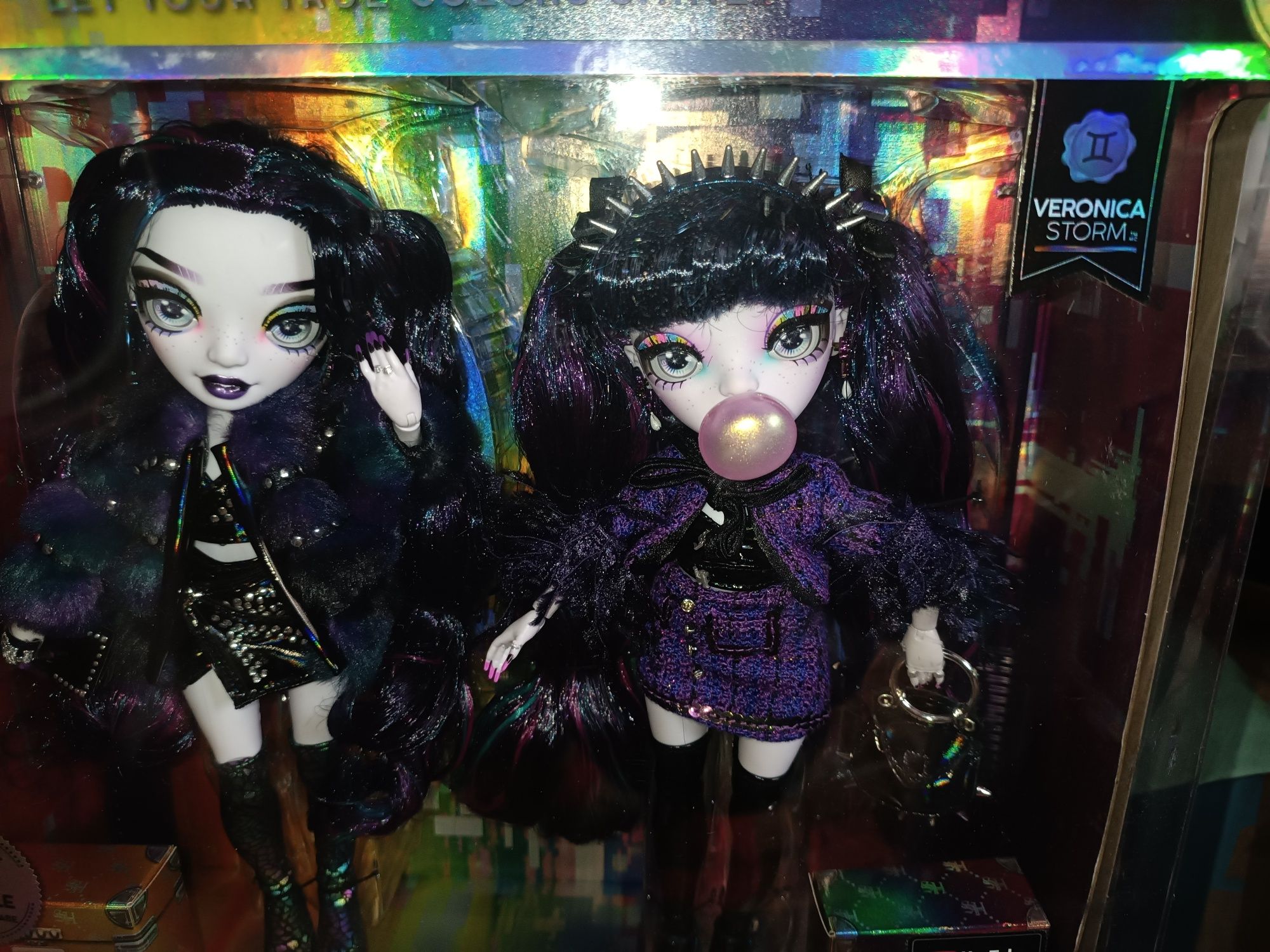 Лялечки Rainbow High Shadow High Twins  близнючки