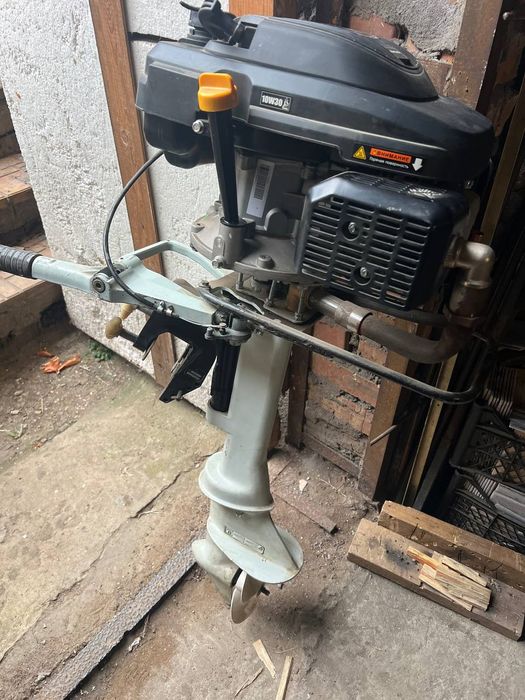 Лодочный мотор Zongshen 6 л.с. новый, нога Прибой 2 винта.