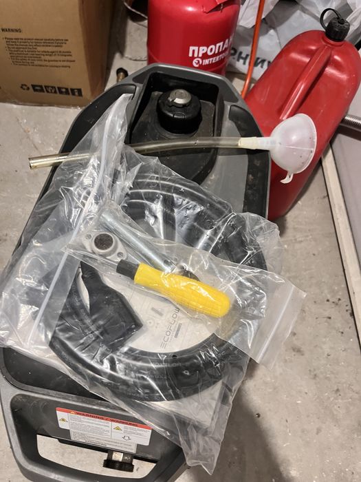 Двопаливний Генератор EcoFlow Smart Generator (газ-бензин)