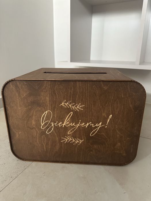 Skrzynka drewniana na koperty