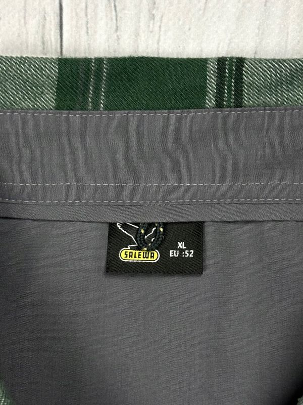 Salewa Polarlite Trekkingowa Koszula Flanelowa Męska w Kratke Logowana