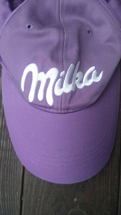 Czapka z daszkiem Milka, czapka sportowa typu baseball