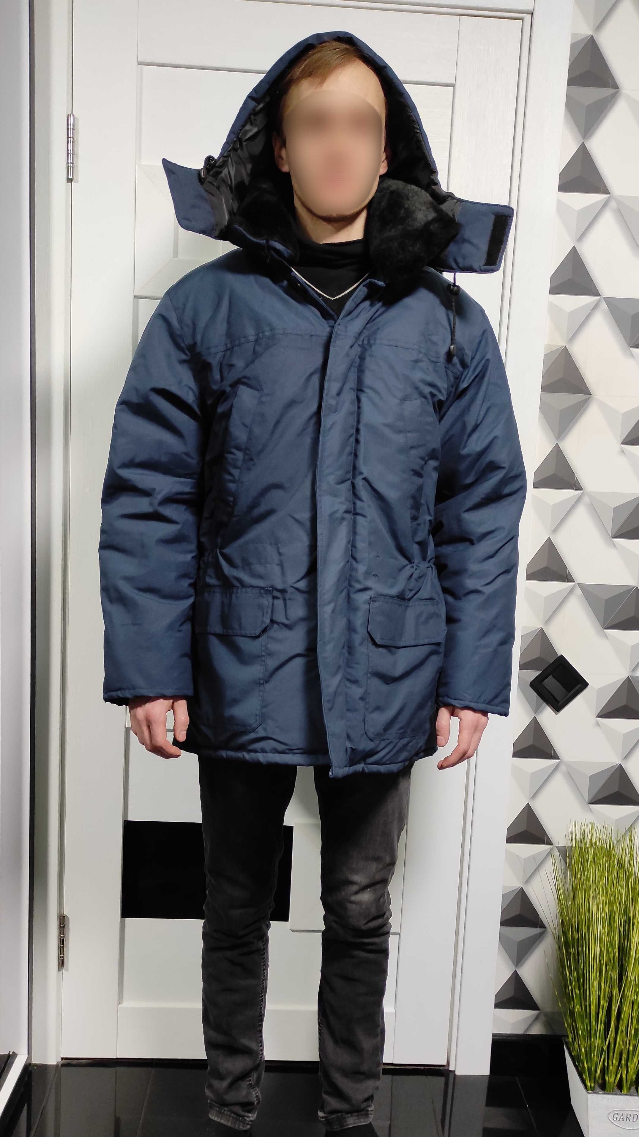 Зимняя куртка рабочая [Синяя]